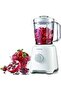 Blender BLP304 450W – 1.6L Capacity, 2 Speeds + Pulse, 2 Mills, Removable Steel Blades, White