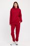 Women's Three Thread Fleece Oversize Tracksuit Set with Elastic Waist and Legs - 5