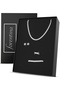 Bijouterie Set - Gray - Zircon
