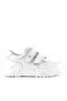 Genuine Leather White Daisy Detailed Girls' Casual Shoes - 3