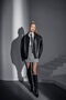 Women's Oversize Vintage Fur Lined Leather Jacket