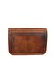 Handmade Unisex Genuine Leather Messenger Shoulder Bag - 5