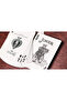 Rider Back Orange Playing Card - 4