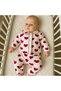 Large Heart Sleeve Figure Baby Pajamas Set - 4
