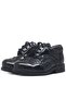 Titan Black Patent Leather Lace-Up Baby Boy Shoes - 4