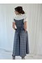 Mandy Long Midi Length Gilet Dress Women's Smoked - 7