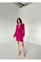 METAL BUTTON BLAZER DOUBLE SKIRT SET - 5