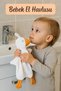 Cute Duck Baby & Kids Towel Bath Hand Face Towel - Cleaning Installation Cloth / Sleeping Companion