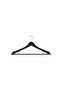 12 Pcs Luxury Black Hanger Wood Look Plastic a Quality Clothes Clothing Hanger - 6