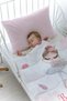 Organic Printed Baby (100X150) Quilt Set - Iconic Series - Ballerina in White Tutu - 2