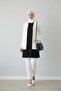 Pleated Sleeveless Black Hijab Shirt Pleated Pleated Tunic Underwear