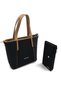 Justpolo Women's 4 Compartment Bag Wallet Set - 5