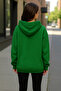 Cat Printed Hooded Pocket - 4