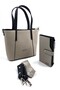 Justpolo Women's 4 Compartment Bag Wallet Set