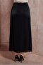 Satin Textured Ruffled Skirt 60565 - 3