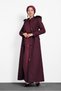 Hooded Fur Coat 90078