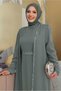 Women's Green (Mint) Vested Dress Suit t 8383 - 3