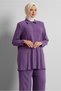Beaded Detail Plus Size Pants Suit 20731 - 2