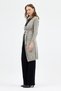 6800 Belted Pocket Cardigan Stone - 7