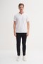 Slim Fit Placket Cotton T-Shirt - 2