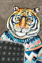 Logwe Stone 2-Piece Embroidered Bath Mat, Non-Slip Base 60X100 50X60 cm - 3