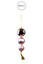 Christmas Ornament Pendant Shiny Ball Pink 23 cm - 3