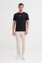 Slim Fit Crew Neck Cotton Printed T-Shirt - 3