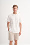 Crew Neck Regular Fit Knitted T-Shirt - 4