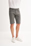 Slim Fit Skinny Fit Short Denim Shorts - 2