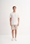 Crew Neck Regular Fit Knitted T-Shirt - 3