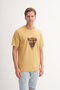 Crew Neck Regular Fit Cotton Printed T-Shirt - 2