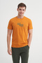 Slim Fit Crew Neck Cotton Printed T-Shirt