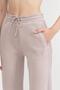 Brenda Women's Active Scuba Sweatpants Brown - 4