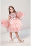 Pompom Buckle Sequin Detail Powder Birthday Party Show 23Rd April Graduation Dress Aby160 - 2