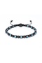 Varisit, Hematite Bracelet - Iden Black Blue Bracelet - Design Bracelet 4mm Adjustable - 2