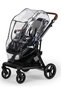 Zippered Ultra Luxury Baby Stroller Rain Cover (COMPATIBLE WITH ALL BABY CARS) Black - 3