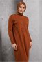 Stone Detailed Knitting Dress 44915 - 2