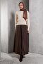 Pleated Detailed Skirt 60637 - 4