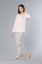 Long Sleeve Seasonal Pajama Set Viscose 790-63