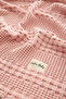 Waffle Cotton Pique 100*90cm - Powder - 3