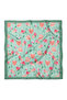 Elegant Tulips and Flower Vines Pattern Scarf Bandana 50X50 cm - 2