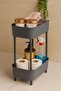 2-Tier under Counter under Shelf Bathroom Cabinet Multi-Purpose Organizer Organizer