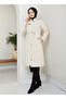 Women's Waist-Tie Nova Fabric Coat - 4