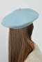 Baby Blue Wool Painter Women's Beret - 6