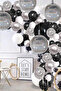 60X60 cm 4D Disco Ball Foil Balloon Hologram Printing Silver Disco Ball Balloon 1Pcs New Year Retro - 4