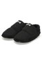 Flexible Lightweight Durable Black Men's Plush House Shoes - 6
