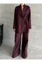 Khaki Halley Side Tie Shirt Pants Set - 2