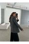 Gray Wool Stitch Jacket - 2