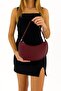 Berende Bordo Zippered Baguette Women's Handbag and Shoulder Bag - 4