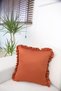 Ruffled Tile Cushion Cover Decorative Bohemian Soft Sofa Back Pillow Gift Christmas 45X45 - 3